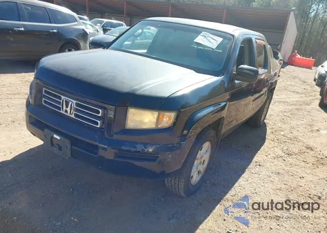 2006 Honda Ridgeline Rts from USA, damaged, VIN 2HJYK16436H544490
